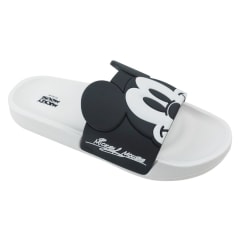 Sandalias Mujer Playeras Mickey Mouse Blanco