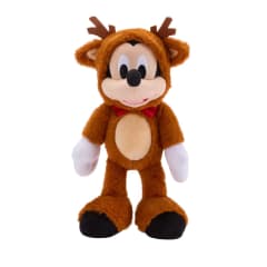 Peluche Disney Store Navideño Mickey Mouse Reno 30 cm