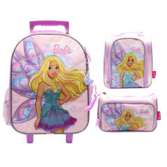 Pack Escolar Maleta Barbie Hada Oficio
