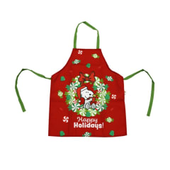 Mandil Delantal de Cocina Niño Snoopy 45x55cm Rojo