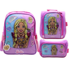 Pack Escolar Mochila Barbie y su mascota Oficio