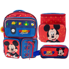 Pack Escolar Mochila Mickey Mouse Nido