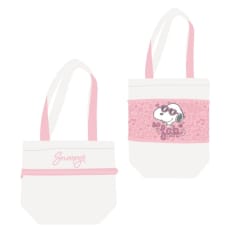 Bolso Tamaño Regulable Snoopy Blanco