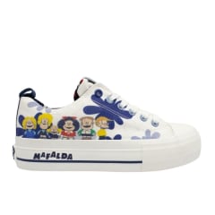 Zapatillas Mujer Urbanas Mafalda Blanco