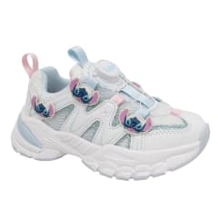 Zapatillas Niña Stitch Celeste Rosada