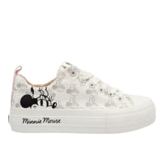 Zapatillas Mujer Urbanas Minnie Mouse Blanco