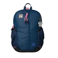 Mochila Oficio Disney Student Minnie Mouse Azul Multiples Compartimientos