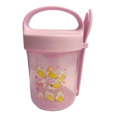 Taper con Cuchara Escolar Bananya Anime 560 ML