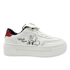 Zapatillas Mujer Minnie Mouse Casual Blanco