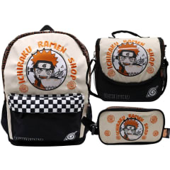 Pack Escolar Mochila Naruto Shippuden Oficio