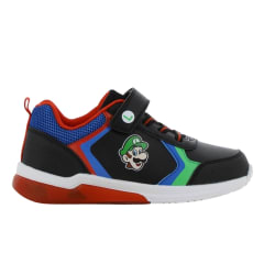 Zapatillas Niño Urbanas Luigi Mario Bros Verde Con Luces