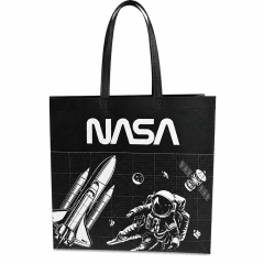 Bolsa Reutilizable NASA Negro 39 x 44 x 18 cm
