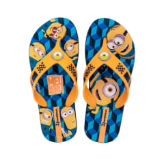 Sandalias Minions Amarillo Azul Niño