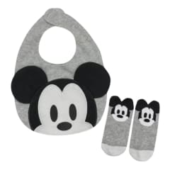 Babero y Medias Bebe Mickey Mouse Disney Store