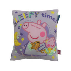 Cojin Almohada Peppa Pig Evie Durmiendo Cuadrado 29x29 cm