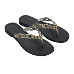 Sandalias Mujer Playera Casual Grendha Negro