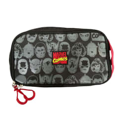 Cartuchera Escolar Marvel Comics Negro