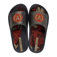 Sandalias Deluxe Iron Man Rojo Gris Niño