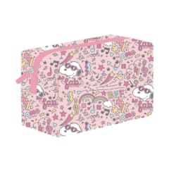 Neceser Cosmetiquero Snoopy Estampado Rosado