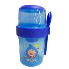 Vaso Yogurera Escolar Plim Plim 310 ML + 560 ML