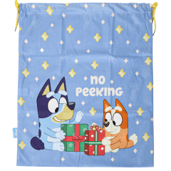 Bolsa Para Regalos Navidad Bluey 48x57cm Modelo 1