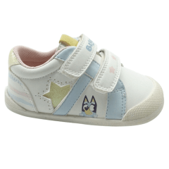 Zapatillas Urbana Niña Bluey Estrella Blanco