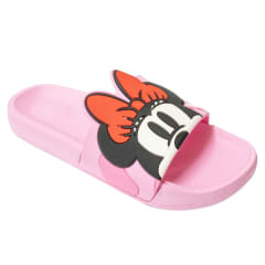 Sandalias Mujer Playeras Minnie Mouse Rosado