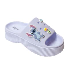 Sandalias Mujer Casual Stitch Lila