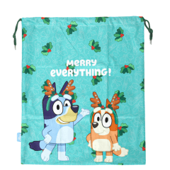 Bolsa Para Regalos Navidad Bluey 48x57cm Modelo 2