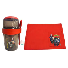 Pack Escolar My Hero Academia Vaso Yogurera + Individual
