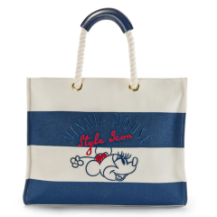 Bolso Cartera Náutico Minnie Mouse Disney Store Grande
