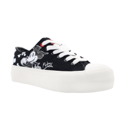 Zapatillas Mickey Mouse Negro Mujer