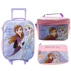 Pack Escolar Maleta Eco Frozen 2