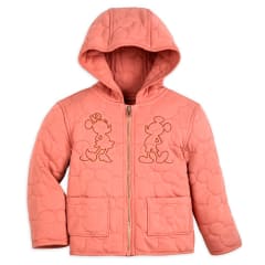 Casaca Acolchada Disney Store Mickey y Minnie Mouse