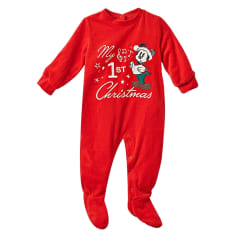 Pijama Enterizo Bebe Disney Store Mickey Mouse Navidad