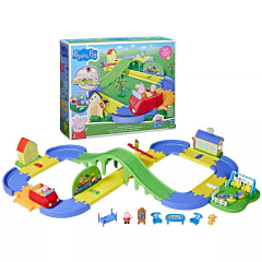 Pista de Autos Peppa Pig Alrededor de todo el Pueblo