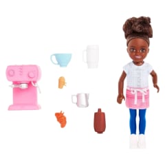 Muñeca Barbie Chelsea Barista Morena