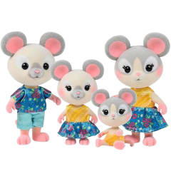 Pack Familia Ratones Ternurines Honey Bee