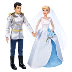 Muñeca Princesa Cenicienta y Encantador Pack de Novios