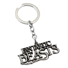 Llavero Animales Fantásticos y Donde Encontrarlos Plateado