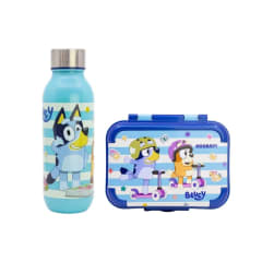 Pack Escolar Bluey Tomatodo Botella 640ml + Taper 17 x 13 x 6 cm