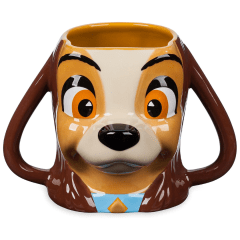 Mug Taza Disney Store Reina La Dama y el Vagabundo