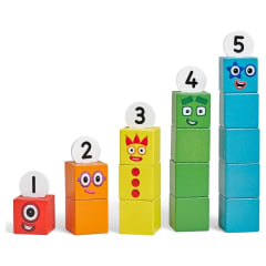 Numberblocks Set 1-5 de madera Number Blocks