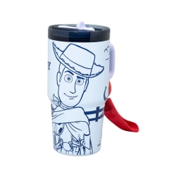 Mug Vaso Acero Termico Woody Toy Story 5 Con Cañita Keep 580 ML