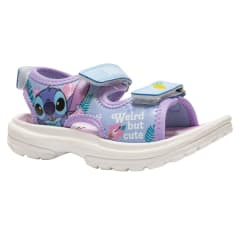 Sandalias Niña Playera Stitch Piña Lila