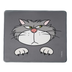Mouse Pad Desk Gato Lucifer Disney Neopreno Antideslizante 24x20 CM