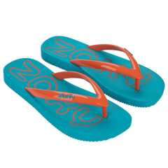 Sandalias Mujer Playeras Zaxy Turquesa