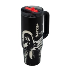 Mug Vaso Acero Termico Mandalorian y Grogu Baby Yoda Star Wars Keep 900 ML