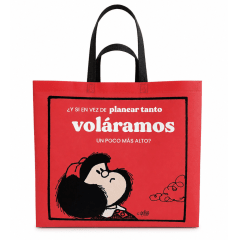 Bolsa Reutilizable Mafalda Roja 39 x 44 x 18 cm