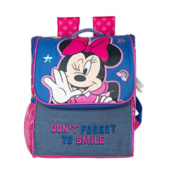 Lonchera Mochila Disney Minnie Mouse Lentejuelas